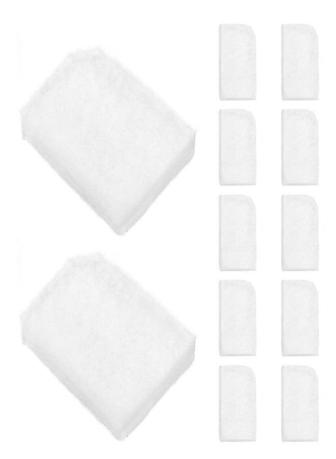 Antrys 12 Pack Water Polishing Pads Compatible with Fluval 306/307/406/407 Canister Filters, Polishing Filter Replacement Pads for Aquarium Mechanical Filter Media, Replaces Quick-Clear A244A1 Polishing Pads - Image 1